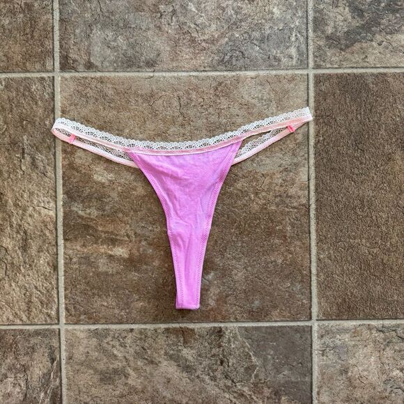 Free People Thong Pink Size Small - Picture 1 of 10